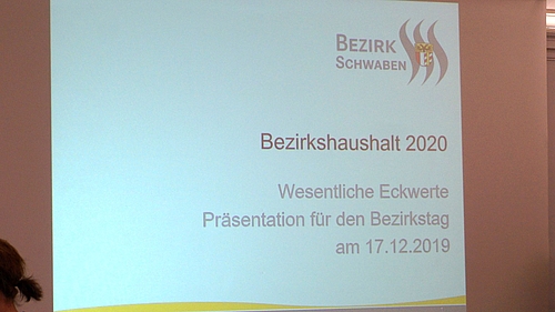 Letzter Bezirkstag für 2019 mit Haushaltsdebatte in Kloster Irsee